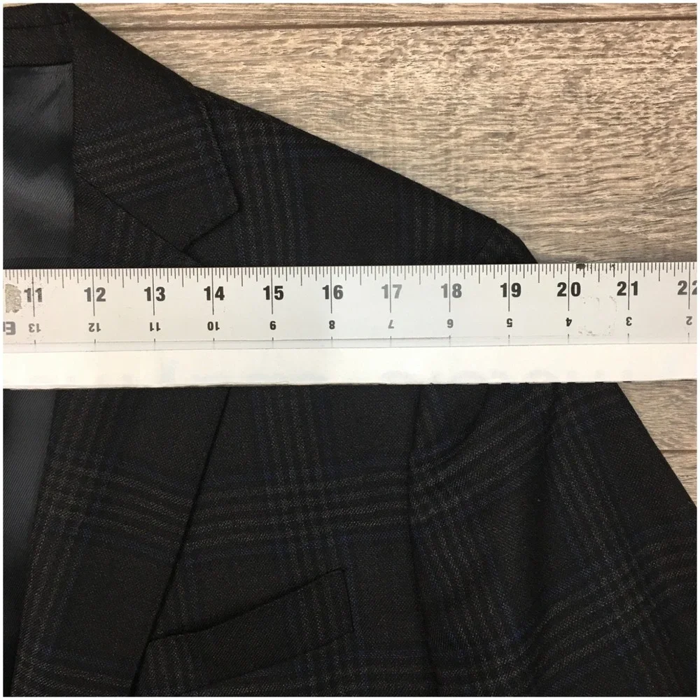 JOSEPH ABBOUD Mens‎ Wool Blazer Sport Coat Casual Jacket Size 44R Classic Suit